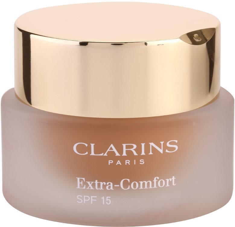 Clarins Face Make-Up Extra-Comfort stralucire si machiaj de intinerire pentru un aspect natural SPF 15