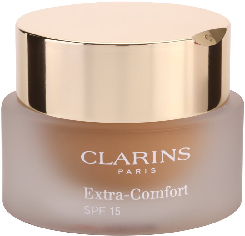 Clarins Face Make-Up Extra-Comfort rozjasňujúci a omladzujúci make-up pre prirodzený vzhľad SPF 15