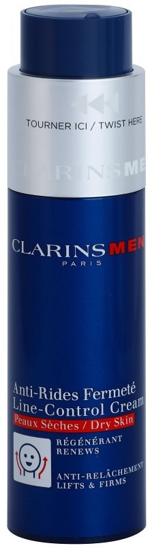 Clarins Men Age Control crema antiarrugas para pieles secas