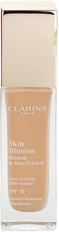 Clarins Face Make-Up Skin Illusion rozjasňujúci make-up pre prirodzený vzhľad SPF 10