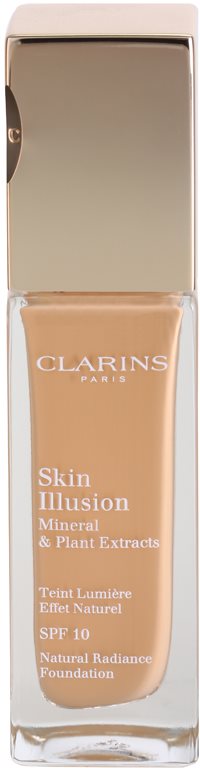 Clarins Face Make-Up Skin Illusion освітлюючий тональний крем SPF 10