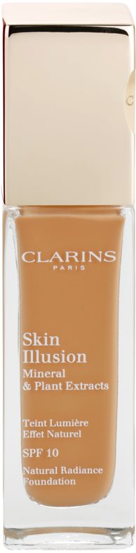 Clarins Face Make-Up Skin Illusion освітлюючий тональний крем SPF 10