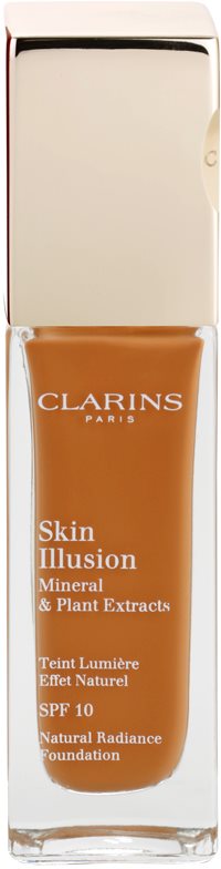 Clarins Face Make-Up Skin Illusion aufhellendes Make up für einen natürlichen Look LSF 10