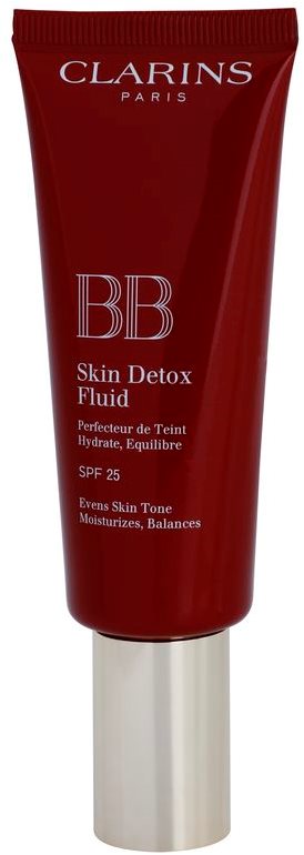 Clarins Face Make-Up BB Skin Detox Fluid krem BB o działaniu nawilżającym SPF 25