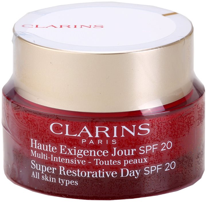 Clarins Super Restorative ránctalanító nappali lifting krém minden bőrtípusra SPF 20