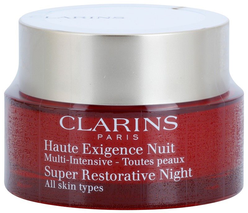 Clarins Super Restorative éjszakai krém az öregedés összes jele ellen minden bőrtípusra