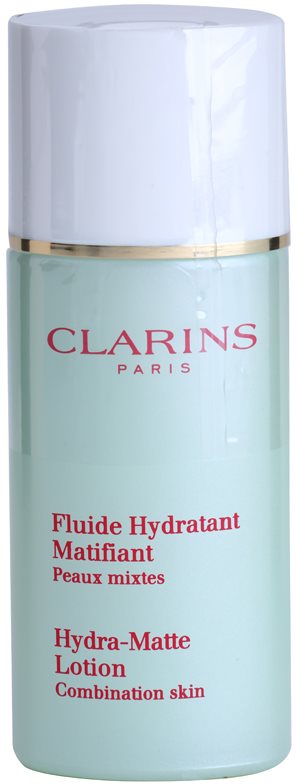 Clarins Truly Matte nyugtató és hidratáló fluid a fénylő arcbőr és a kitágult pórusok ellen