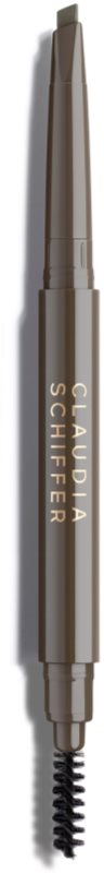 Claudia Schiffer Make Up Brows creion pentru sprancene cu pensula