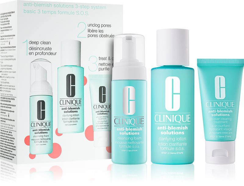 Clinique Anti-Blemish Solutions opakowanie podróżne I.