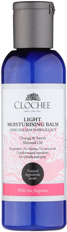 Clochee Simply Organic hidratáló testbalzsam kis csomagolás