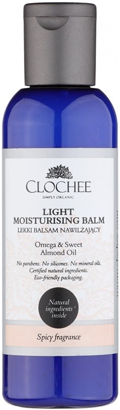 Clochee Simply Organic hidratáló testbalzsam kis csomagolás