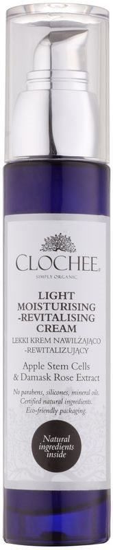 Clochee Simply Organic lahka vlažilna krema z revitalizacijskim učinkom