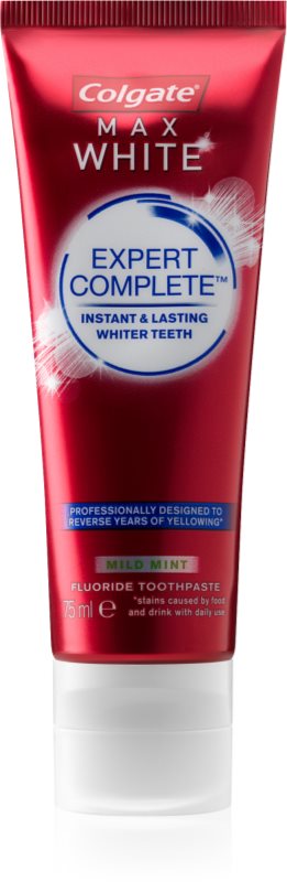 Colgate Max White Expert Complete dentifrice blanchissant