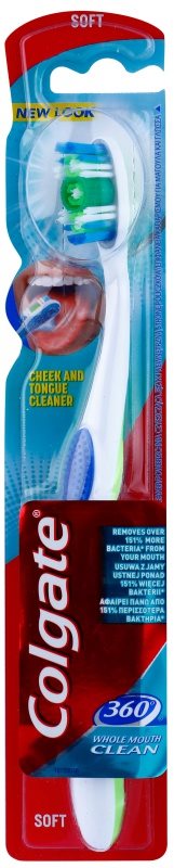 Colgate 360° Whole Mouth Clean četkica za zube soft