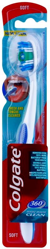Colgate 360° Whole Mouth Clean četkica za zube soft