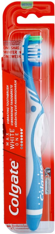 Colgate Max White One Vibra vibráló fogkefe akkumulátorral közepes