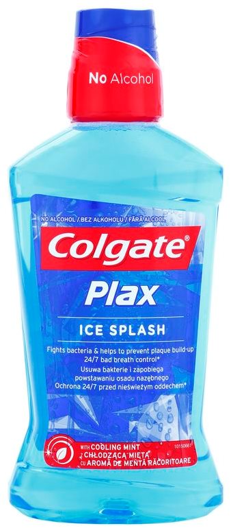 Colgate Plax Ice Splash bain de bouche pour une haleine fraîche