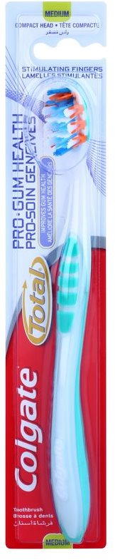 Colgate Total Pro Gum Health cepillo de dientes con cabezal corto medio