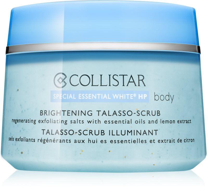 Collistar Special Essential White® HP αναζωογονητική απολέπιση με θαλασσανινό αλάτι