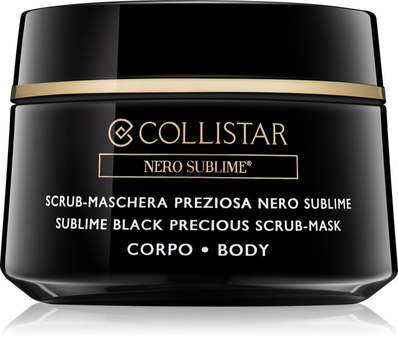 Collistar Nero Sublime® maska peelingująca do ciała