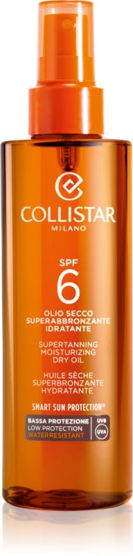 Collistar Sun Protection suchy olejek do opalania SPF 6