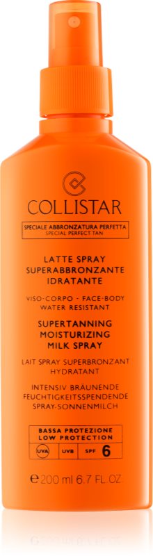 Collistar Sun Protection Suntan Milk Spray SPF 6