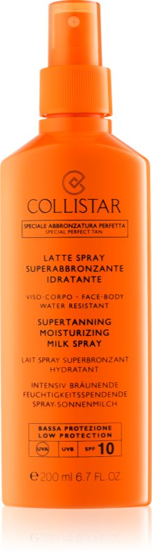 Collistar Sun Protection Suntan Milk Spray SPF 10