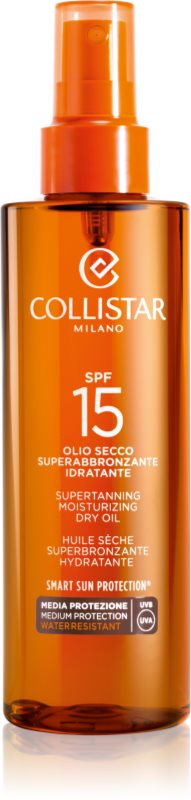 Collistar Sun Protection olje za sončenje SPF 15
