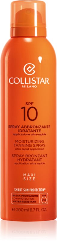 Collistar Sun Protection спрей для засмаги SPF 10