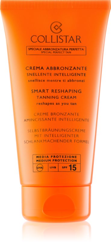 Collistar Self Tanners crème solaire corps effet raffermissant SPF 15
