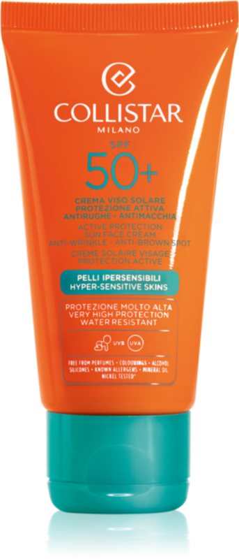 Collistar Sun Protection Anti - Wrinkle Sun Cream SPF 50+