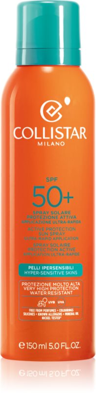 Collistar Sun Protection zaščitno pršilo za obraz in telo SPF 50+