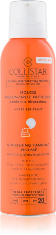 Collistar Sun Protection Sunscreen Face and Body Mousse SPF 20