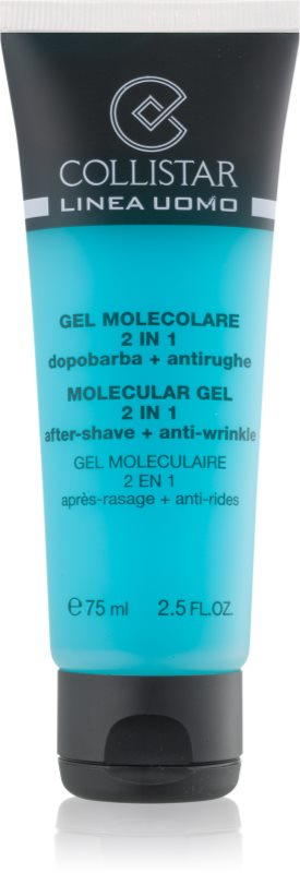 Collistar Man Gel after shave + cremă hidratantă de zi cu efect antirid