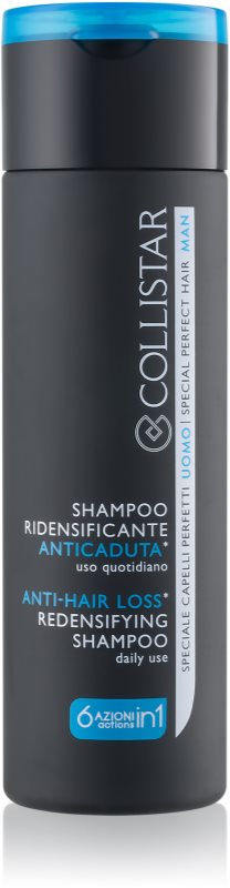 Collistar Man shampoo rinforzante anti-caduta dei capelli per uomo