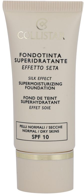 Collistar Foundation Supermoisturizing hydratačný make-up SPF 10