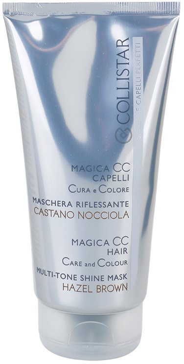 Collistar Magica CC mascarilla nutritiva con color para cabello marrón claro y rubio oscuro
