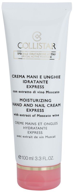 Collistar Special Active Moisture crème hydratante mains et ongles effet illuminateur