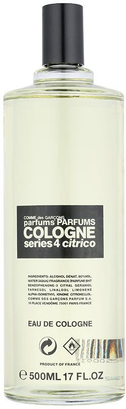 Comme des Garçons Comme Des Garçons Series 4 Cologne: Citrico eau de Cologne mixte 500 ml