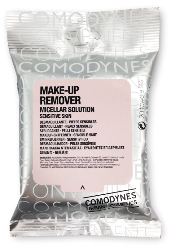 Comodynes Make-up Remover Micellar Solution toallitas desmaquillantes para pieles sensibles