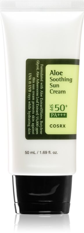Cosrx Aloe opaľovací krém SPF 50