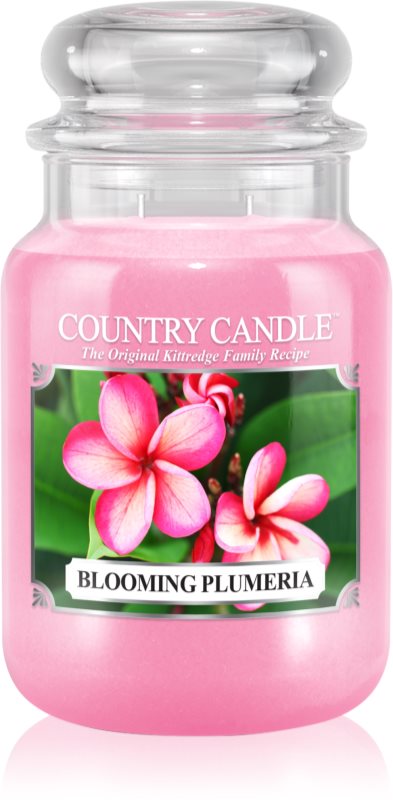 Country Candle Blooming Plumeria Scented Candle 652 g