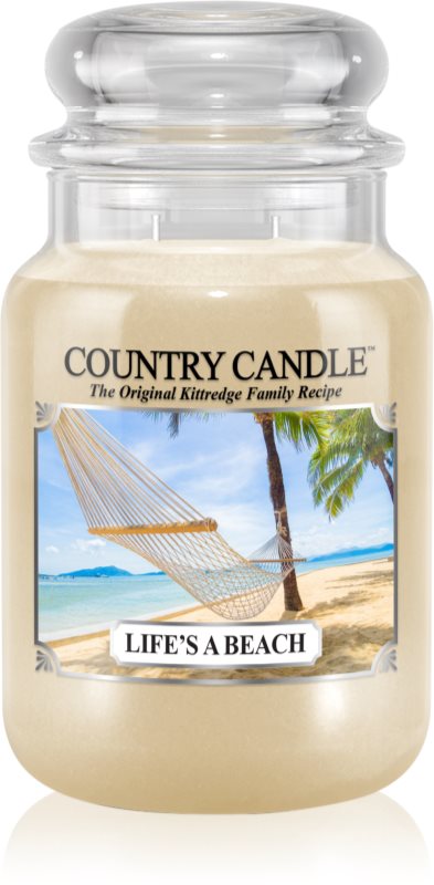 Country Candle Life's a Beach Scented Candle 652 g