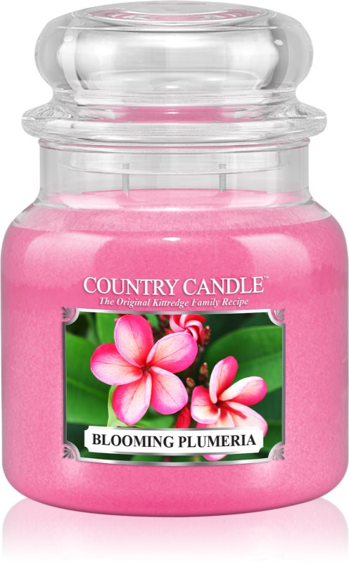 Country Candle Blooming Plumeria vonná svíčka 453 g