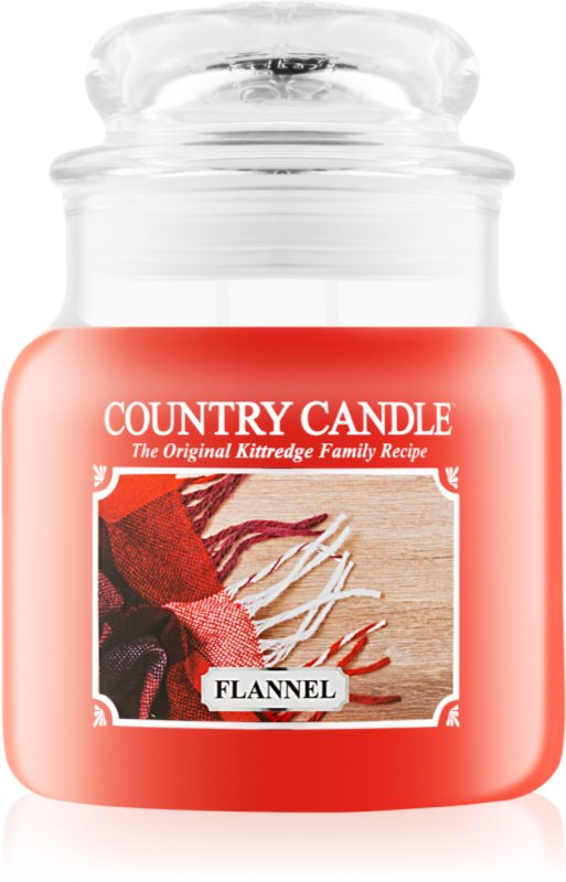 Country Candle Flannel dišeča sveča 453 g
