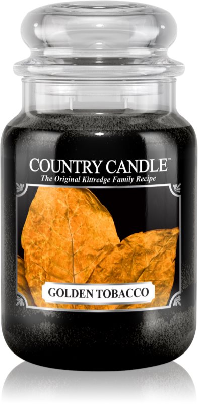 Country Candle Golden Tobacco Scented Candle 652 g