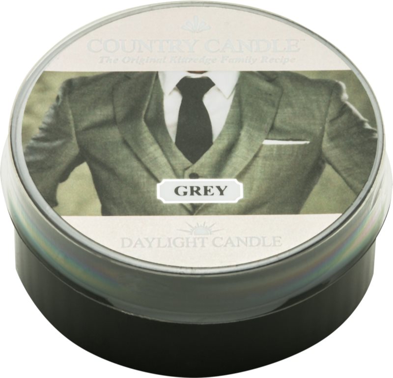 Country Candle Grey čajová svíčka 42 g