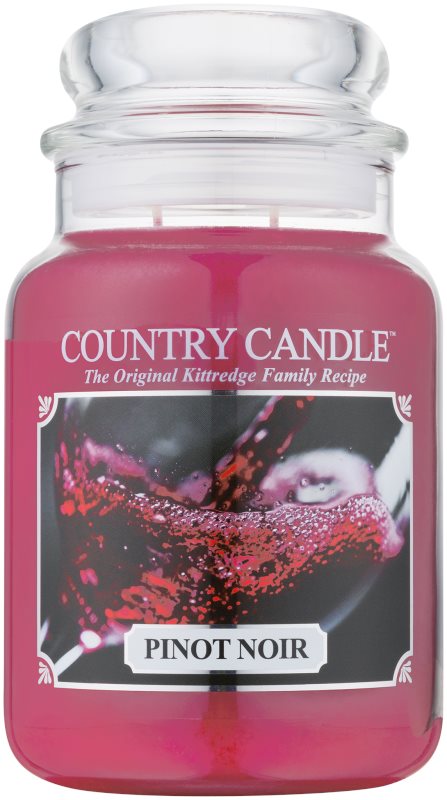 Country Candle Pinot Noir vonná svíčka 652 g