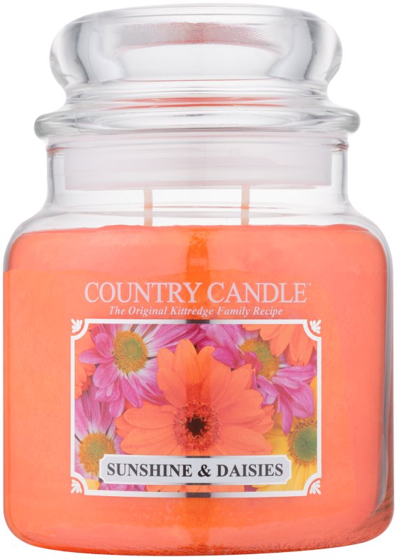 Country Candle Sunshine & Daisies vonná sviečka 453 g