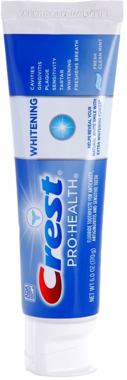 Crest Pro-Health Whitening bleichende Zahnpasta mit Fluor